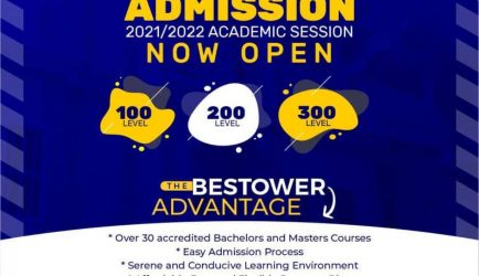 GAIN ADMISSION WITHOUT JAMB IN BESTOWER INTERNATIONAL UNIVERSITY